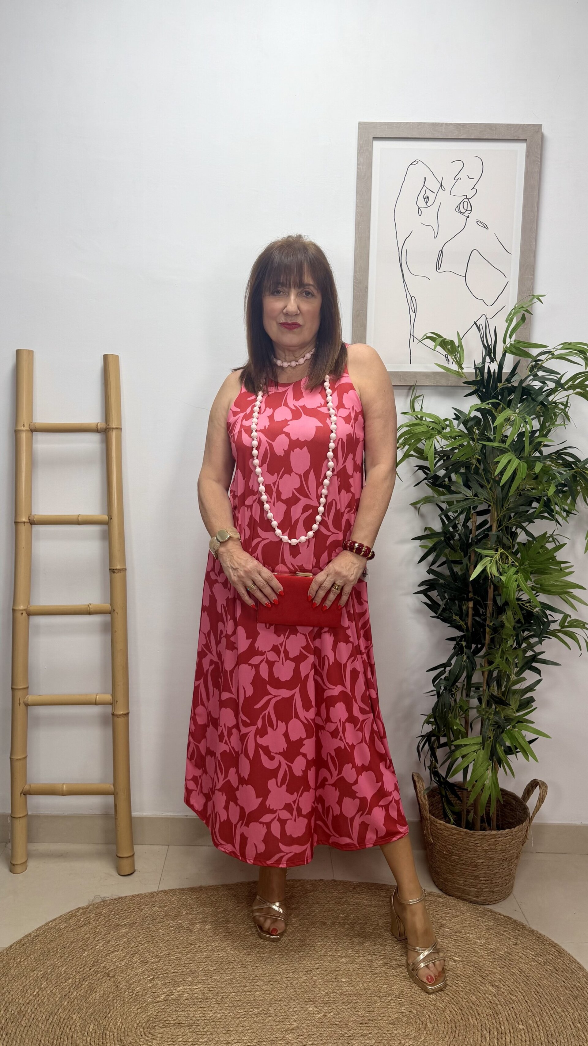 Vestido Marbella Rosa - 1