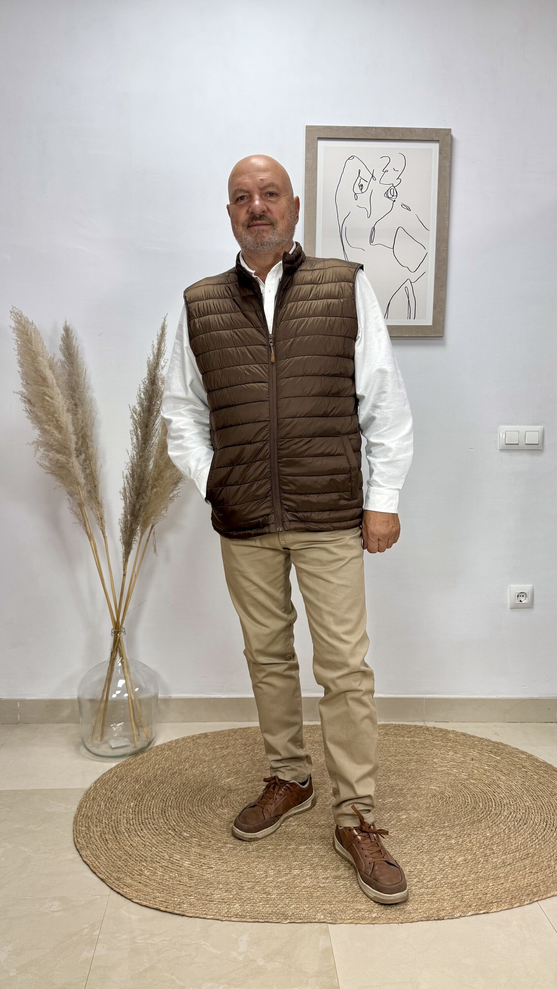 CHALECO ALCOCHADO MARRÓN - 3