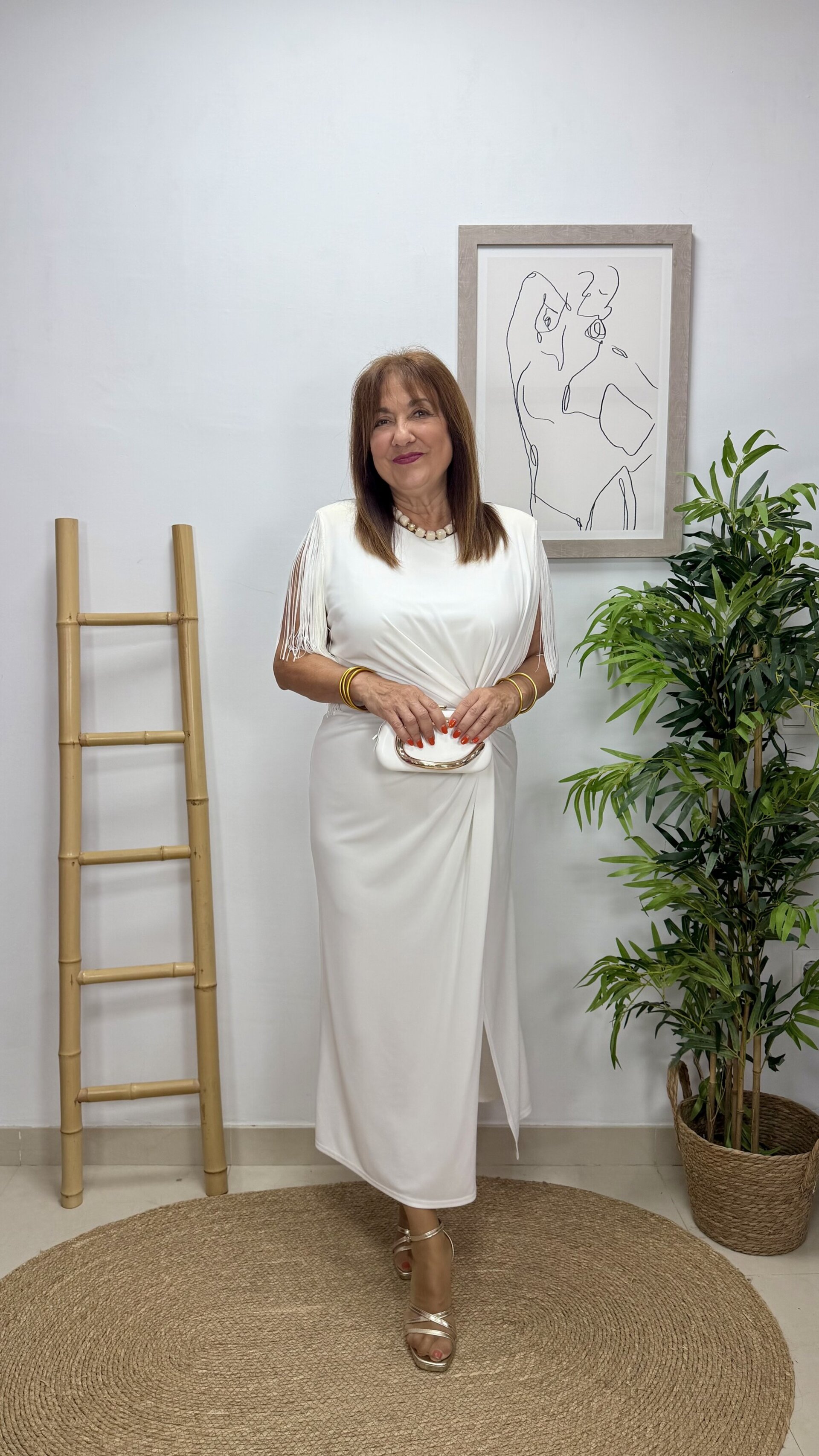 Vestido Esparta Blanco - 1