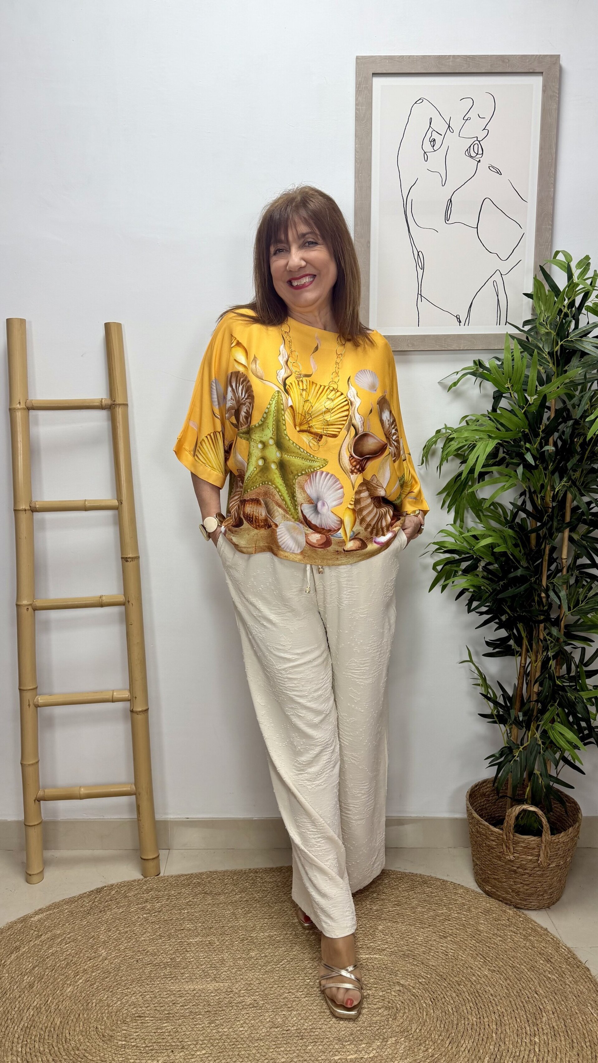 Blusa Mar Amarilla - 1