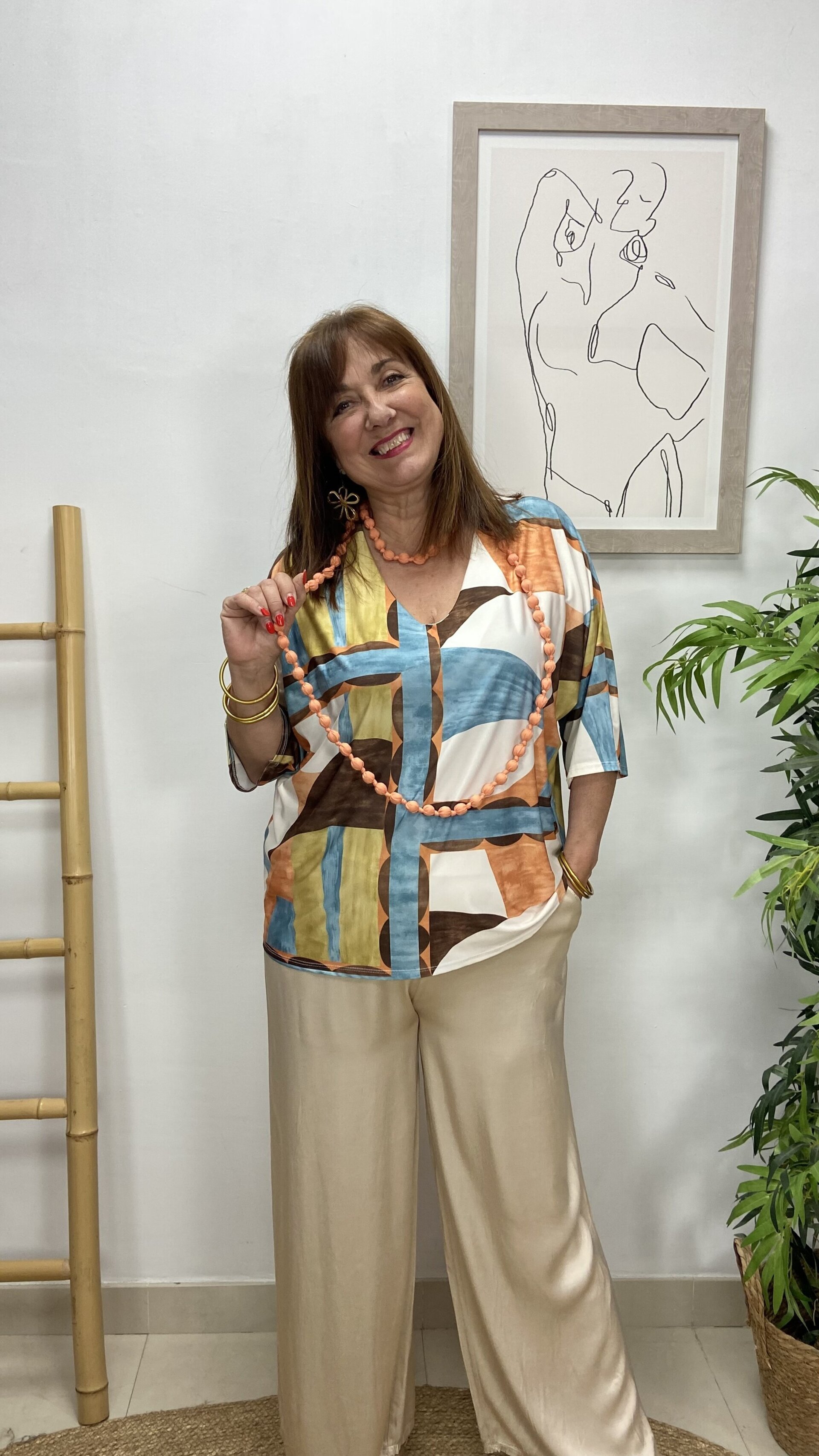 Blusa Urano Aguamarina - 2