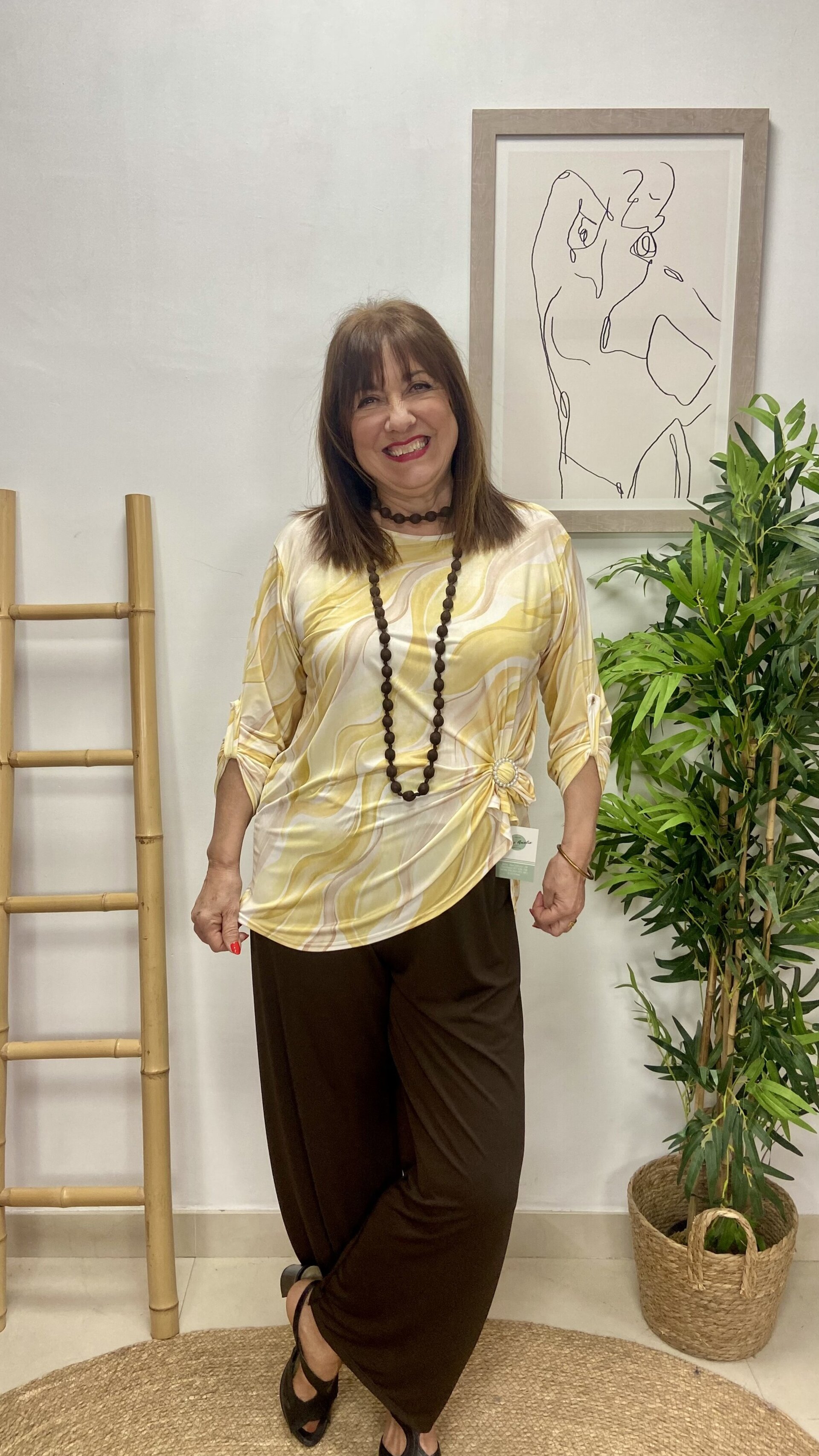 Blusa Luna Amarilla - 1