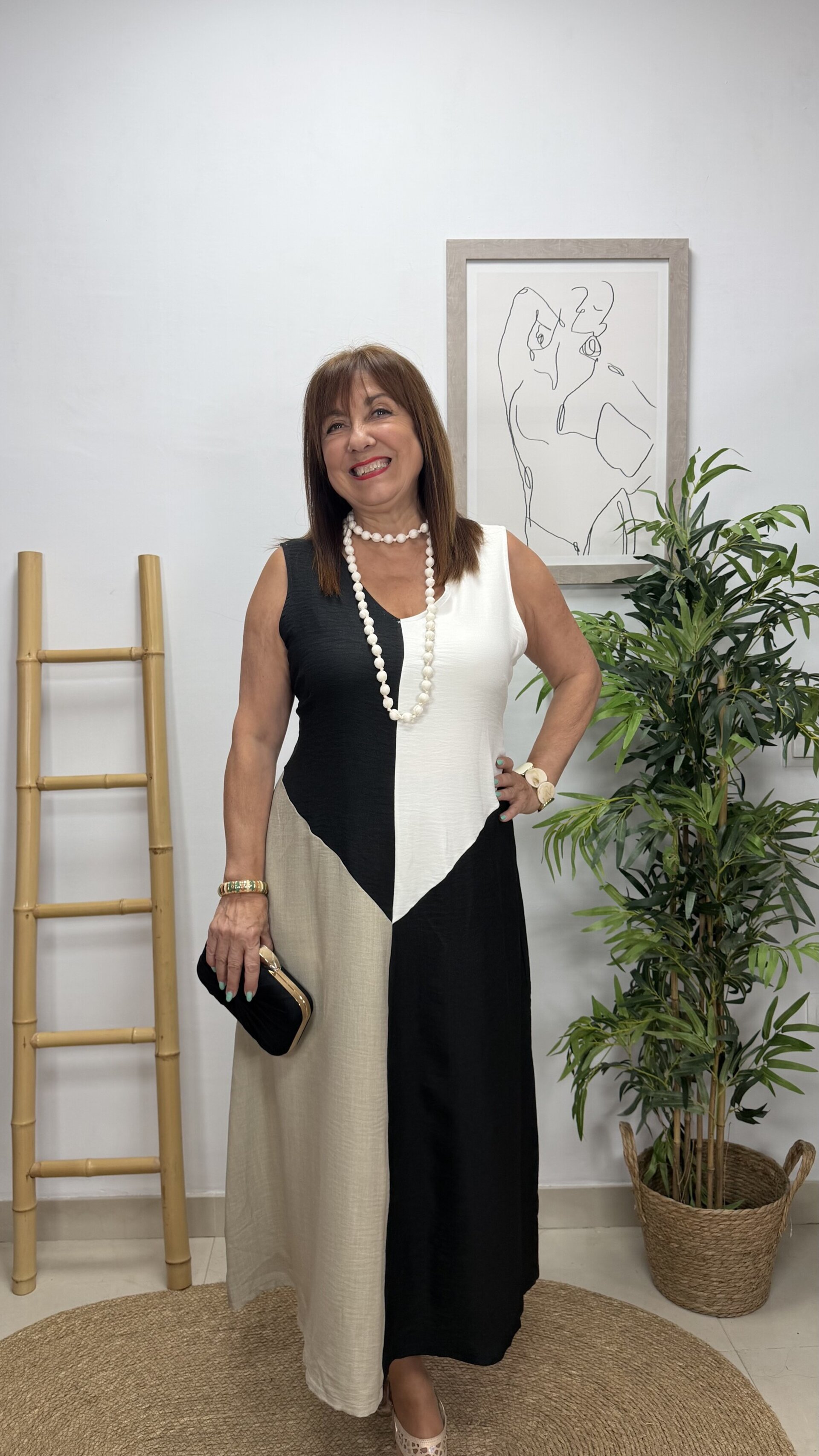 Vestido Clara Negro - 1