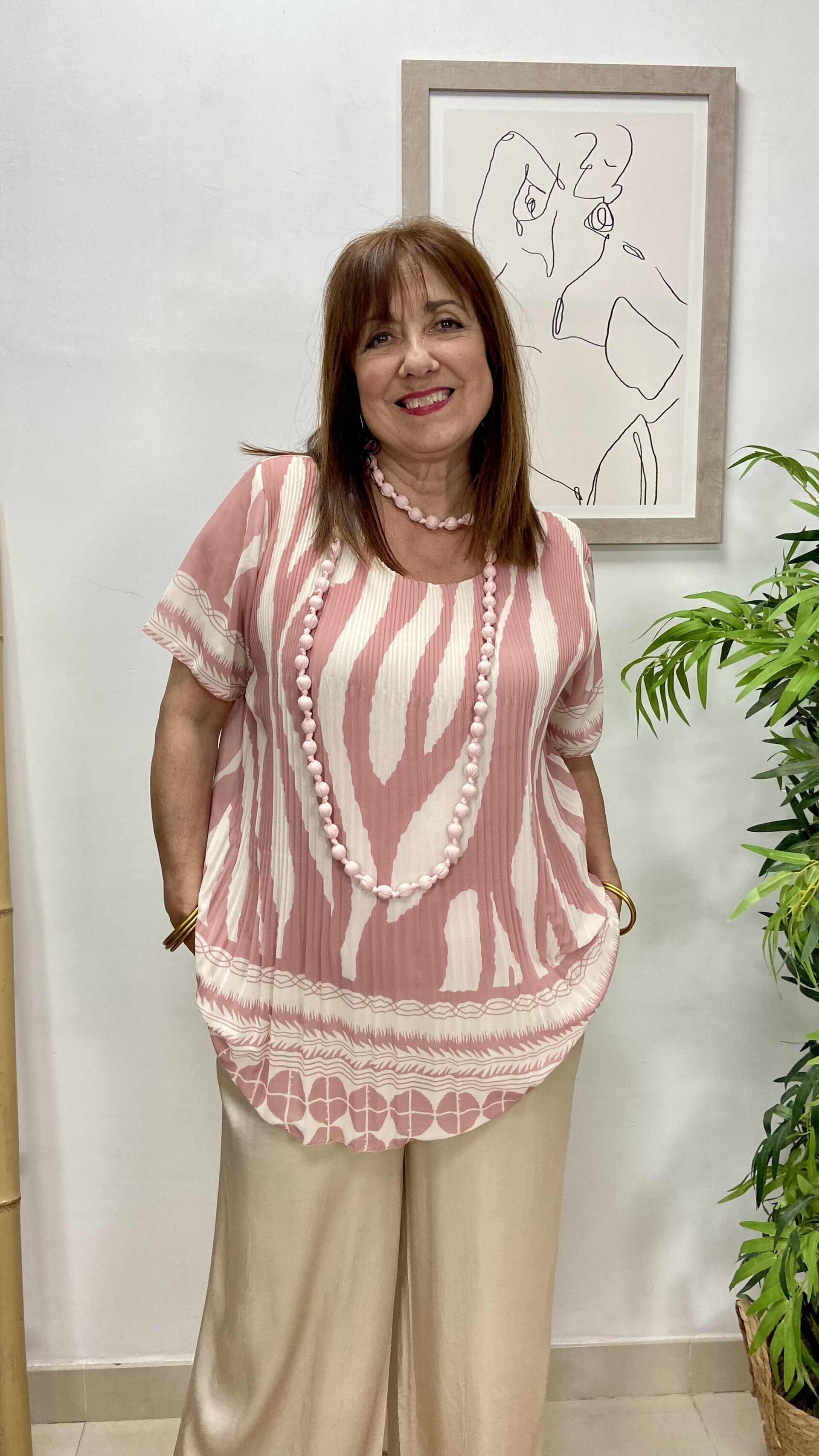 Blusa Lena Rosa - 2