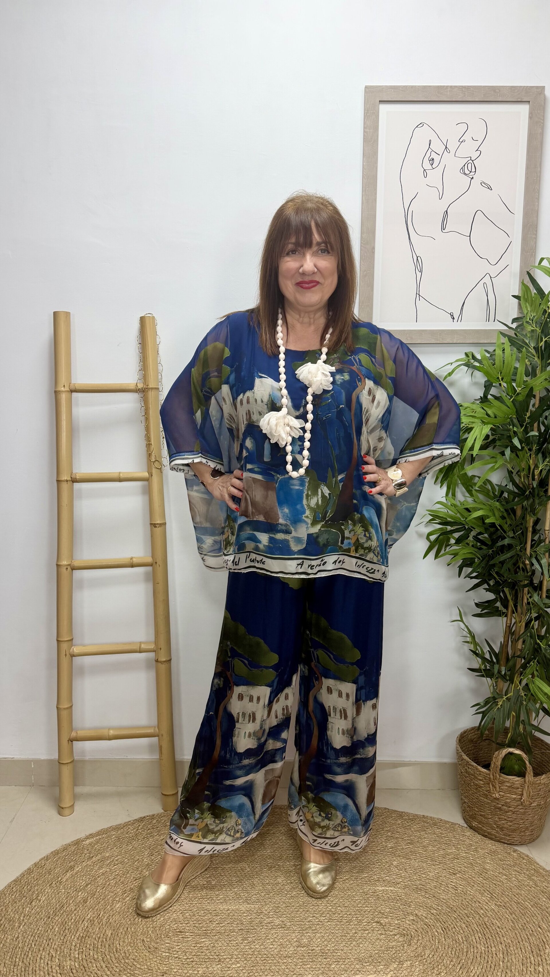 Conjunto Mikonos Azul - 1