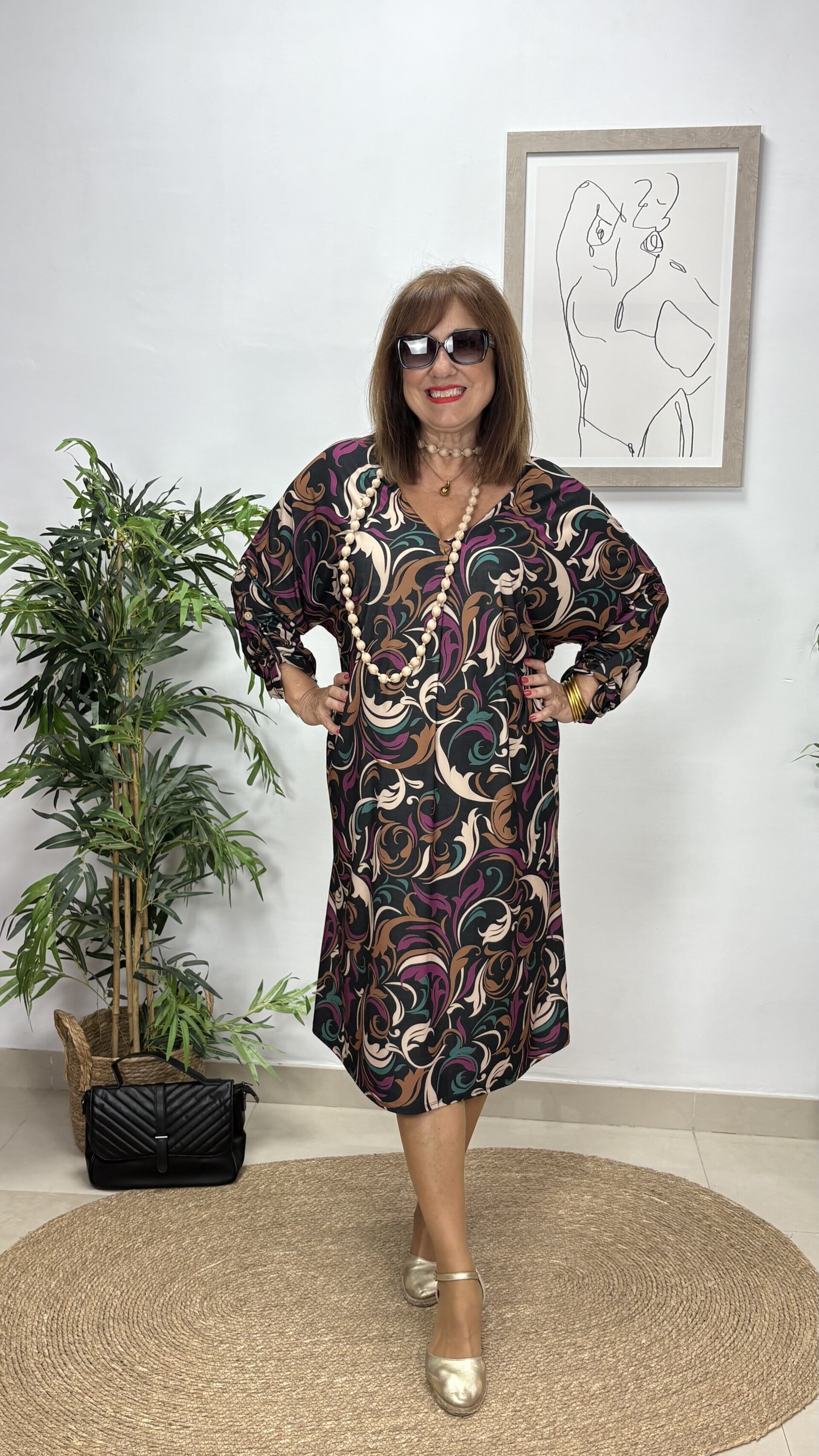 Vestido Pluma - 1