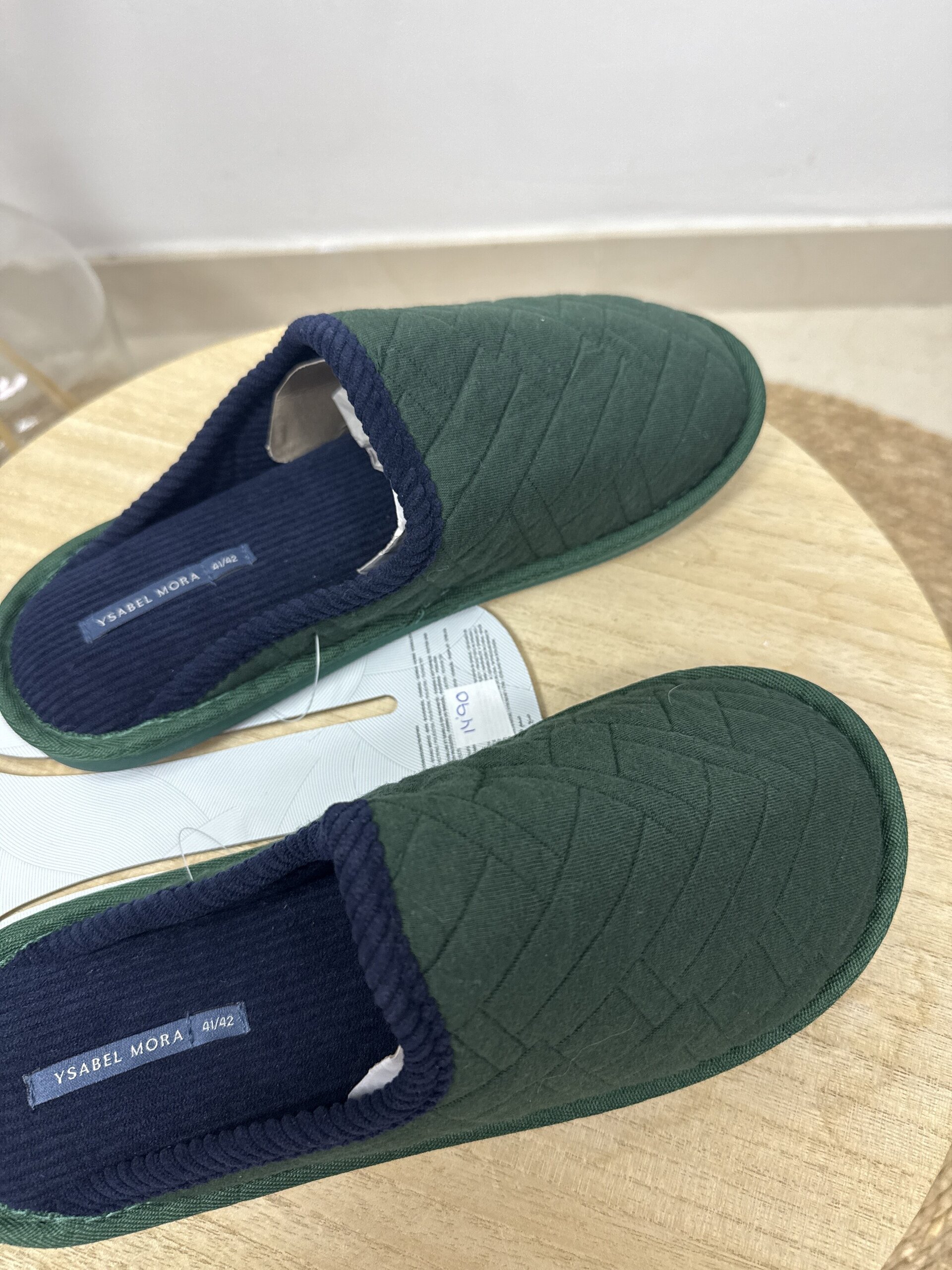 Zapatilla de Casa HOMBRE Ysabel Mora - 1