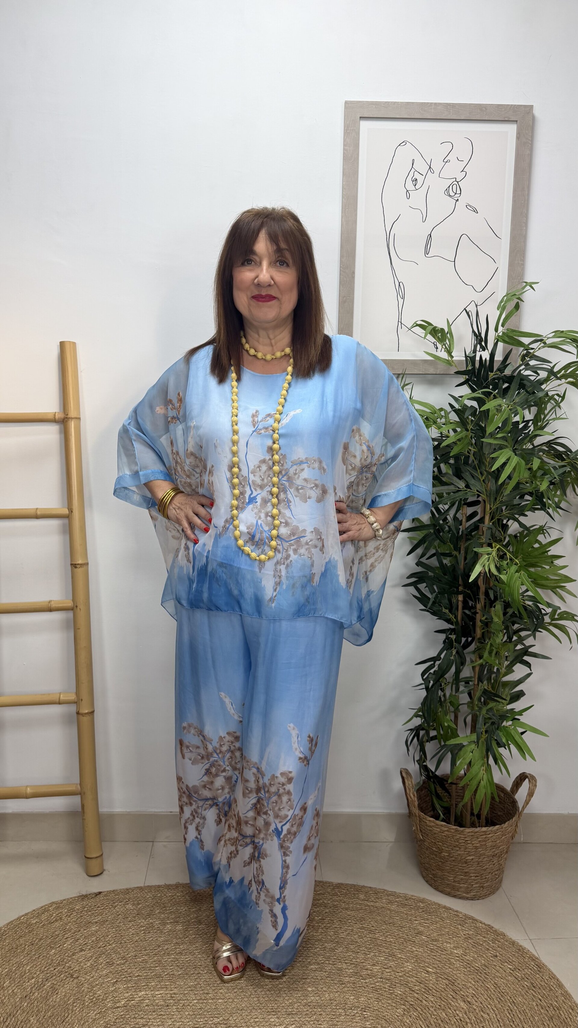 Conjunto Japón Celeste - 1