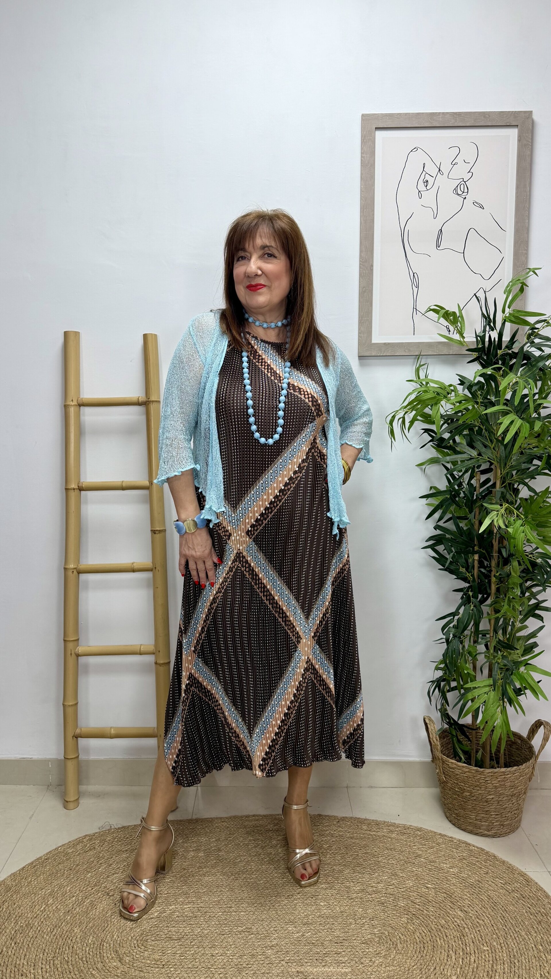 Vestido Nueva York Marrón - 2