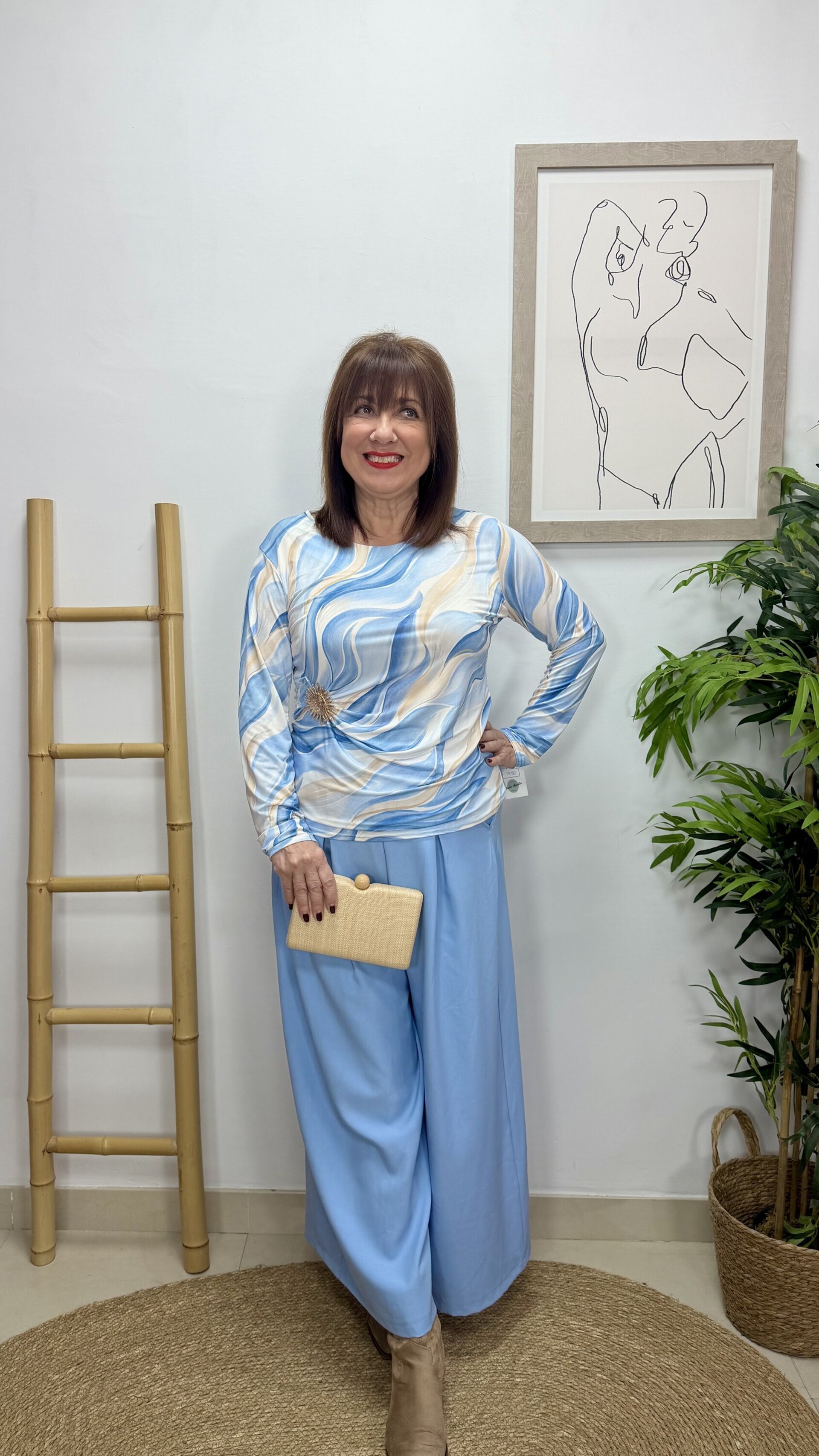 Blusa Sol Celeste - 1