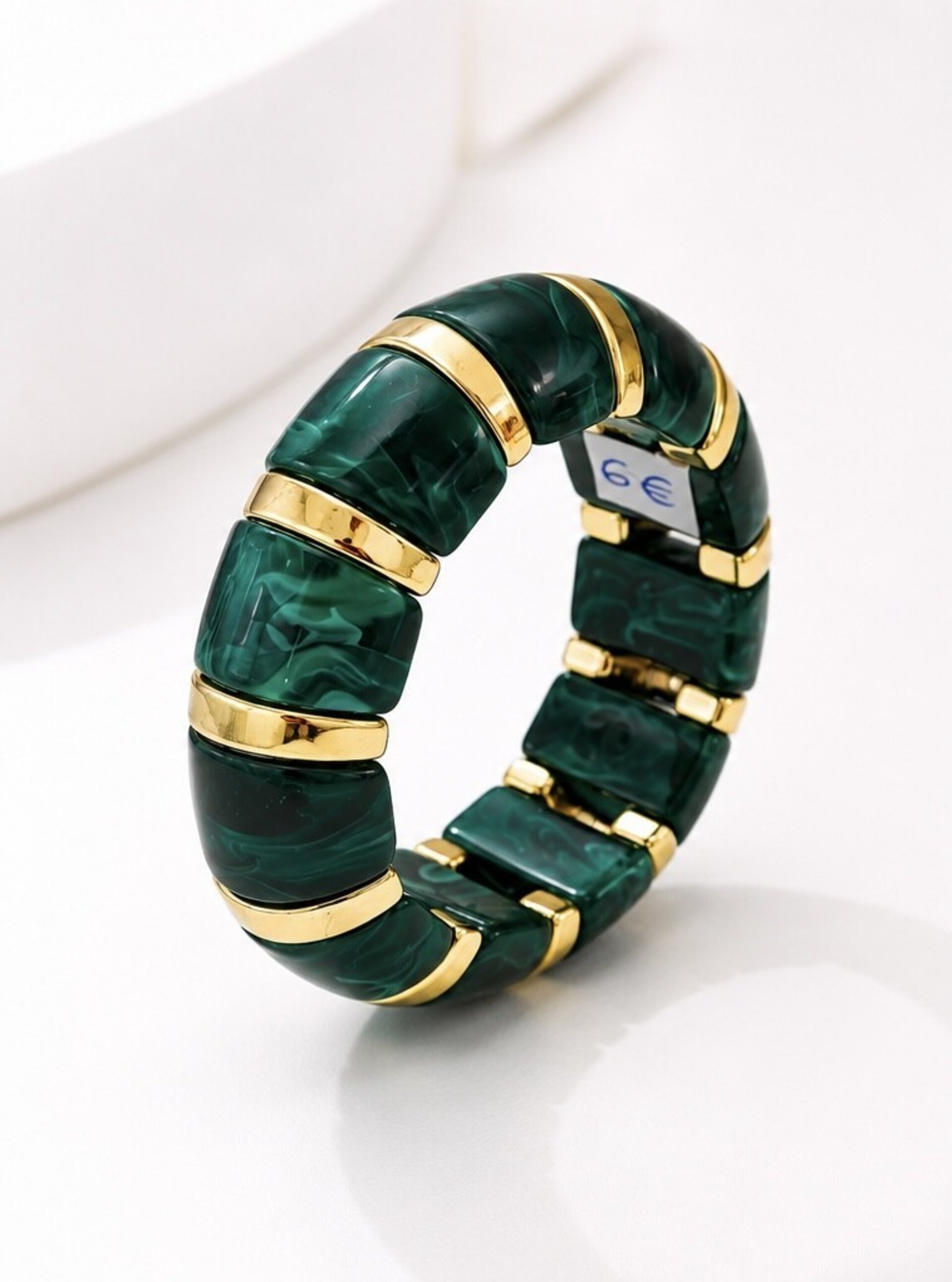 Pulsera Elástica Verde - 1