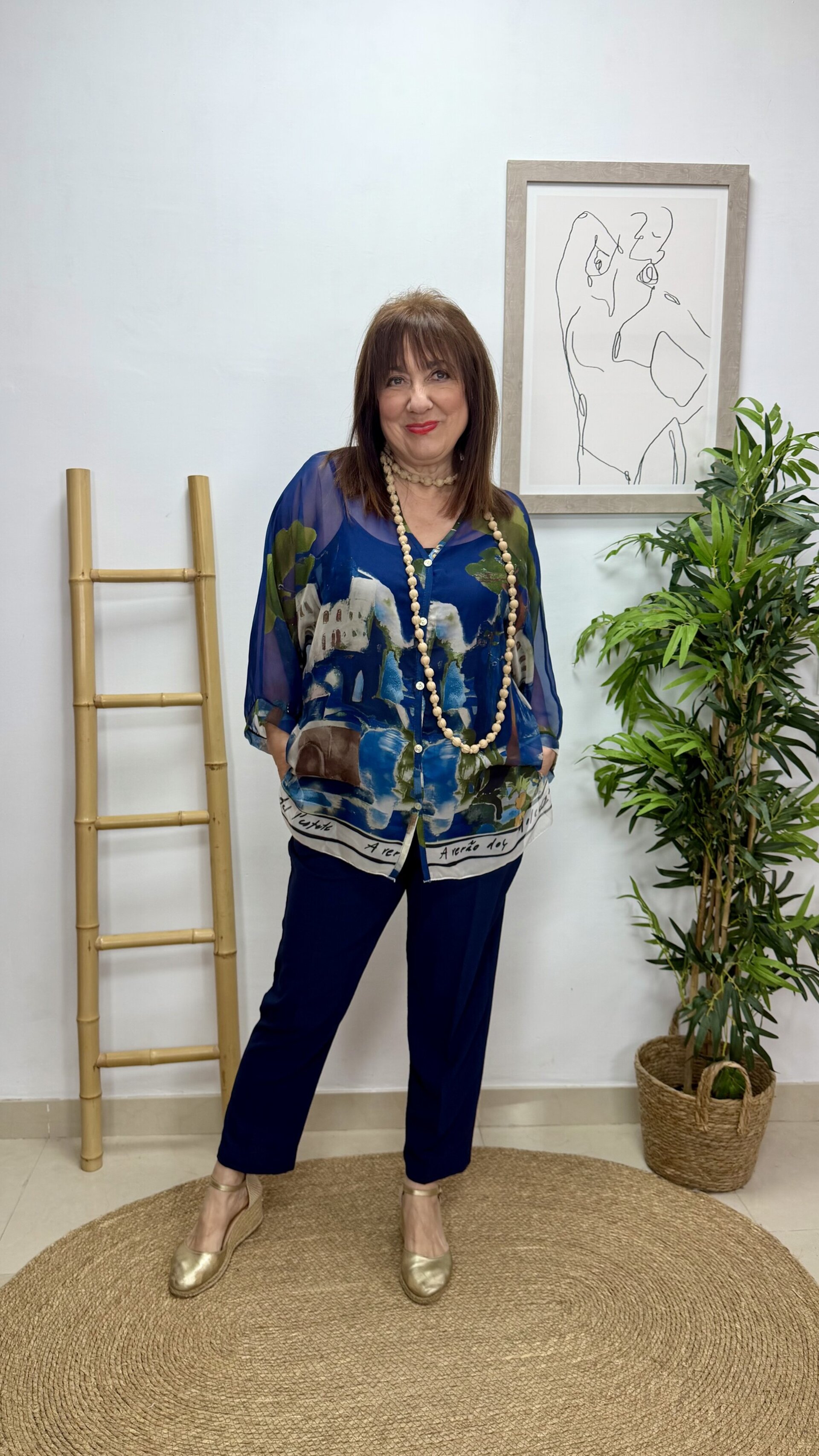 Blusa Ibiza Marino - 1