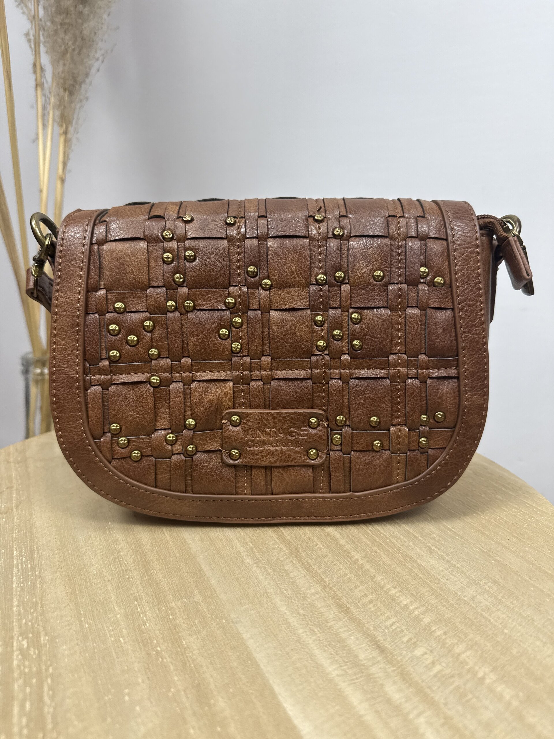 Bolso Cuadro Tachuelas - 1