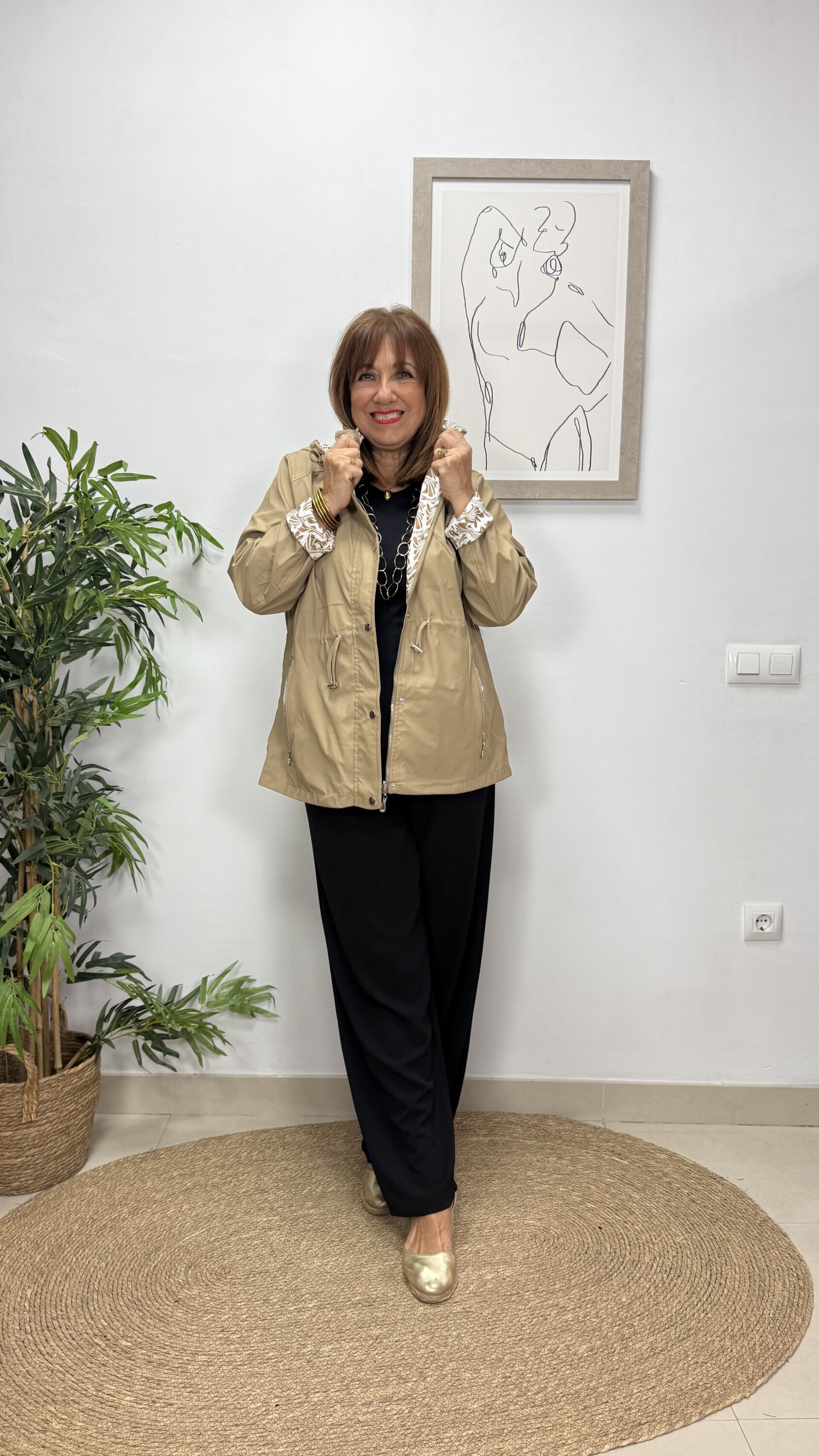 Parla Reversible Beige - 2