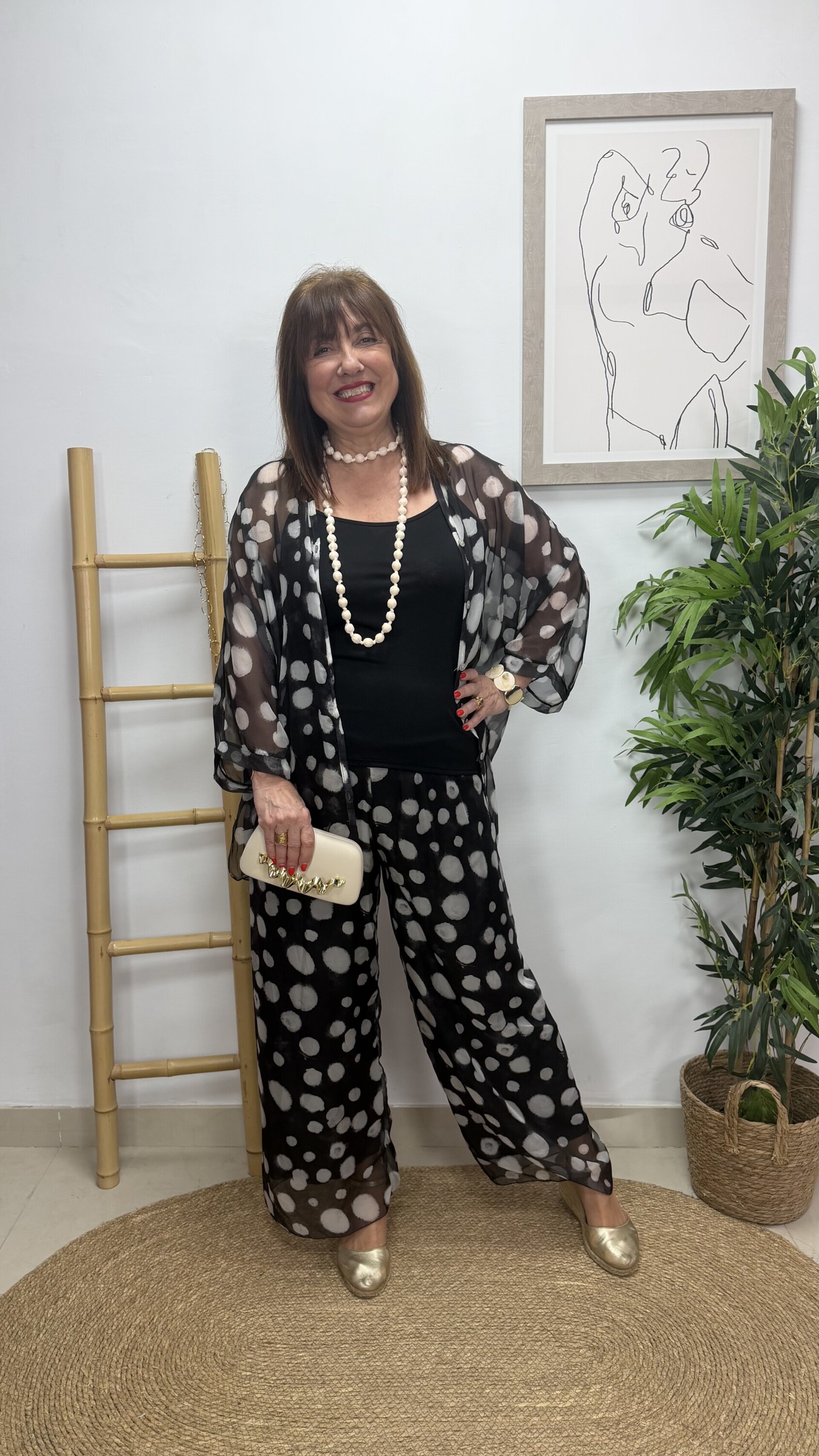 Conjunto 3 piezas Roge Negro - 2