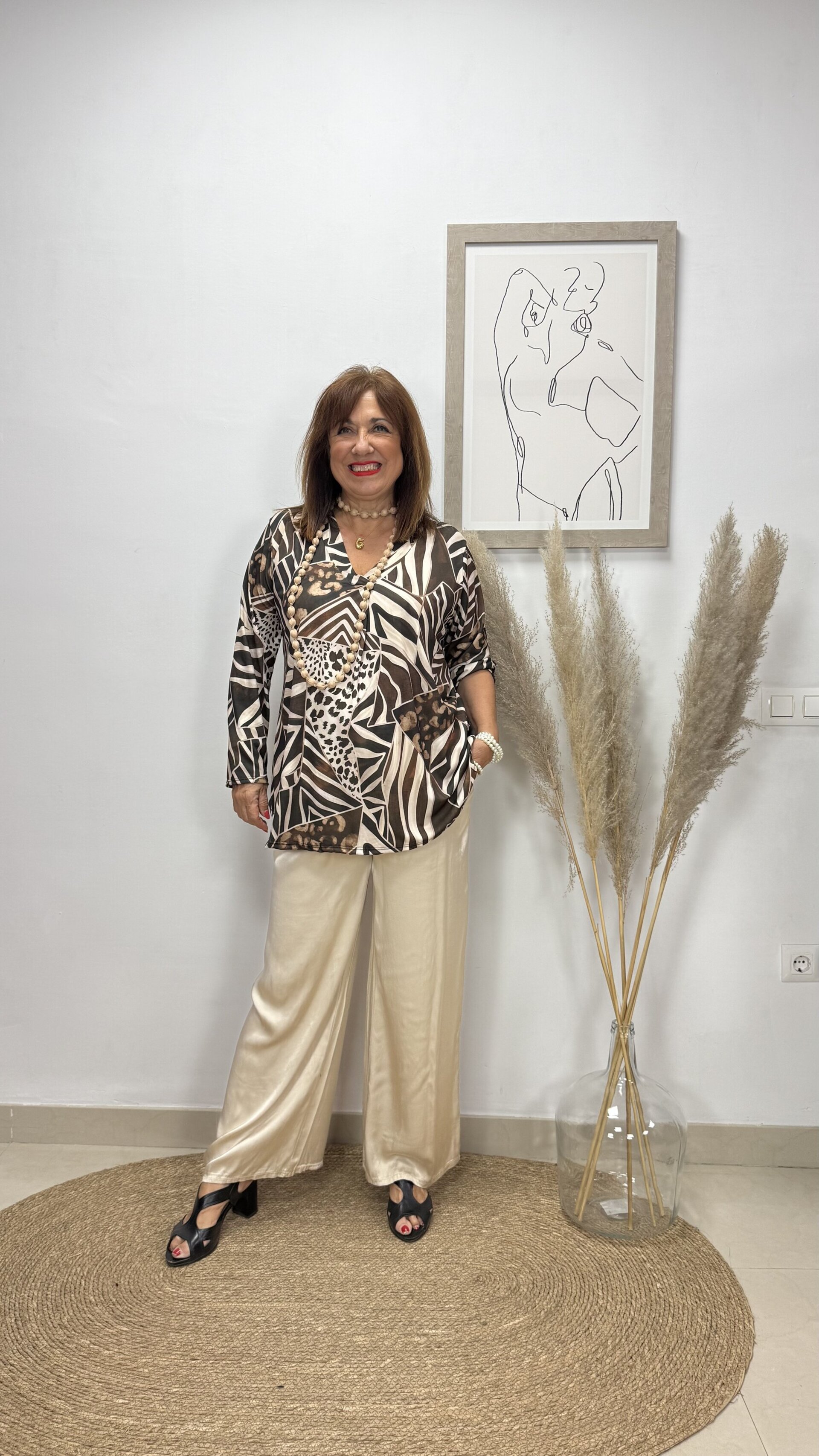 Blusa Lola Marrón - 1