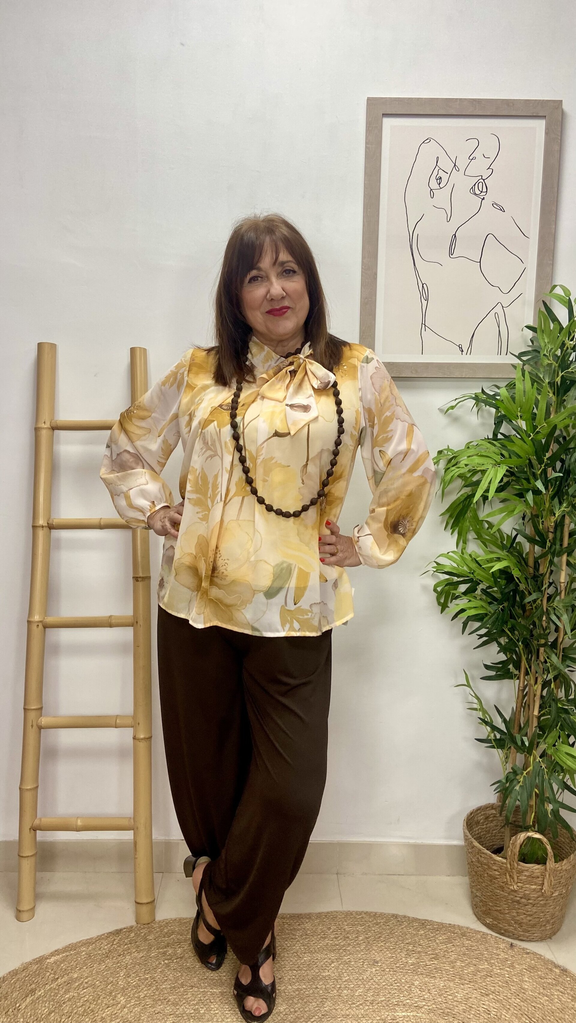 Blusa Lazo Amarilla - 1