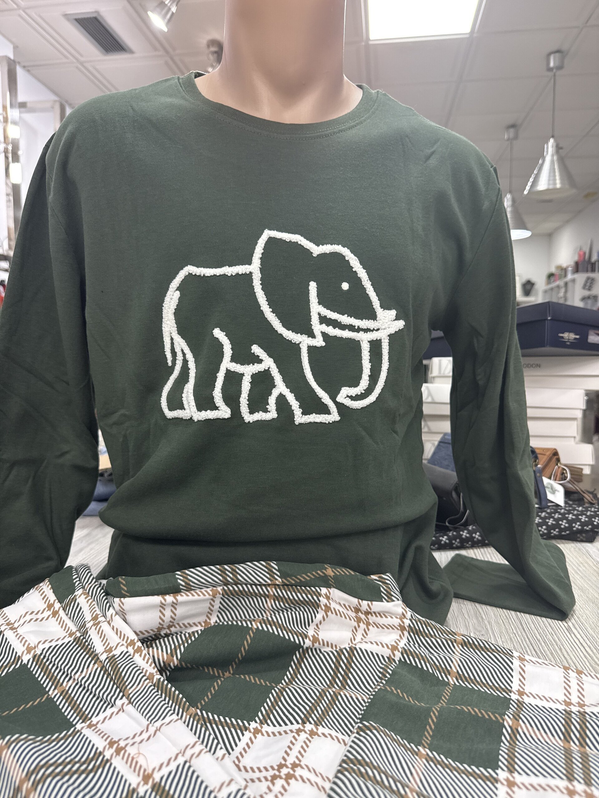 Pijama Elefant Verde Hombre - 1