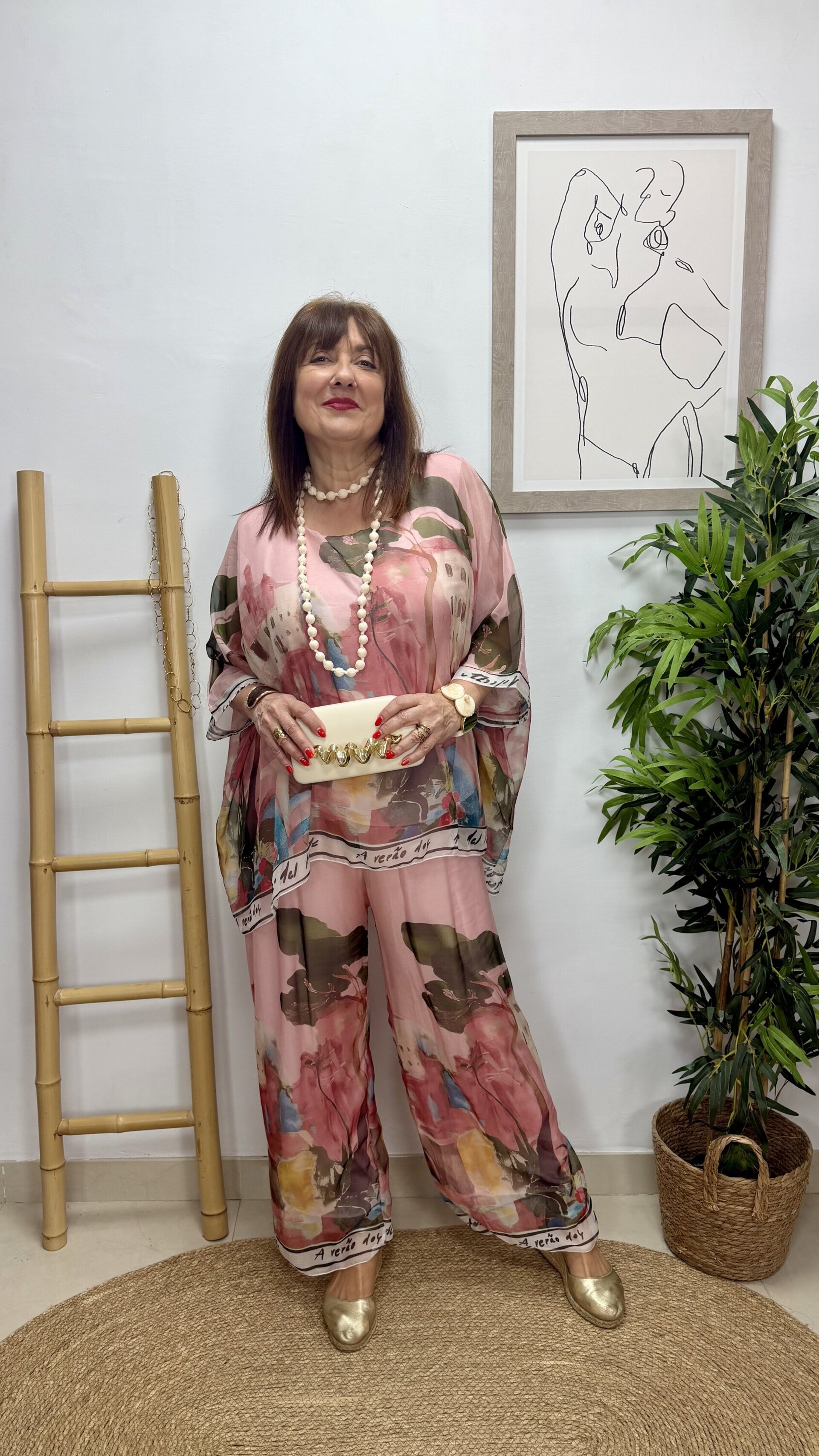 Conjunto Mikonos Rosa - 2