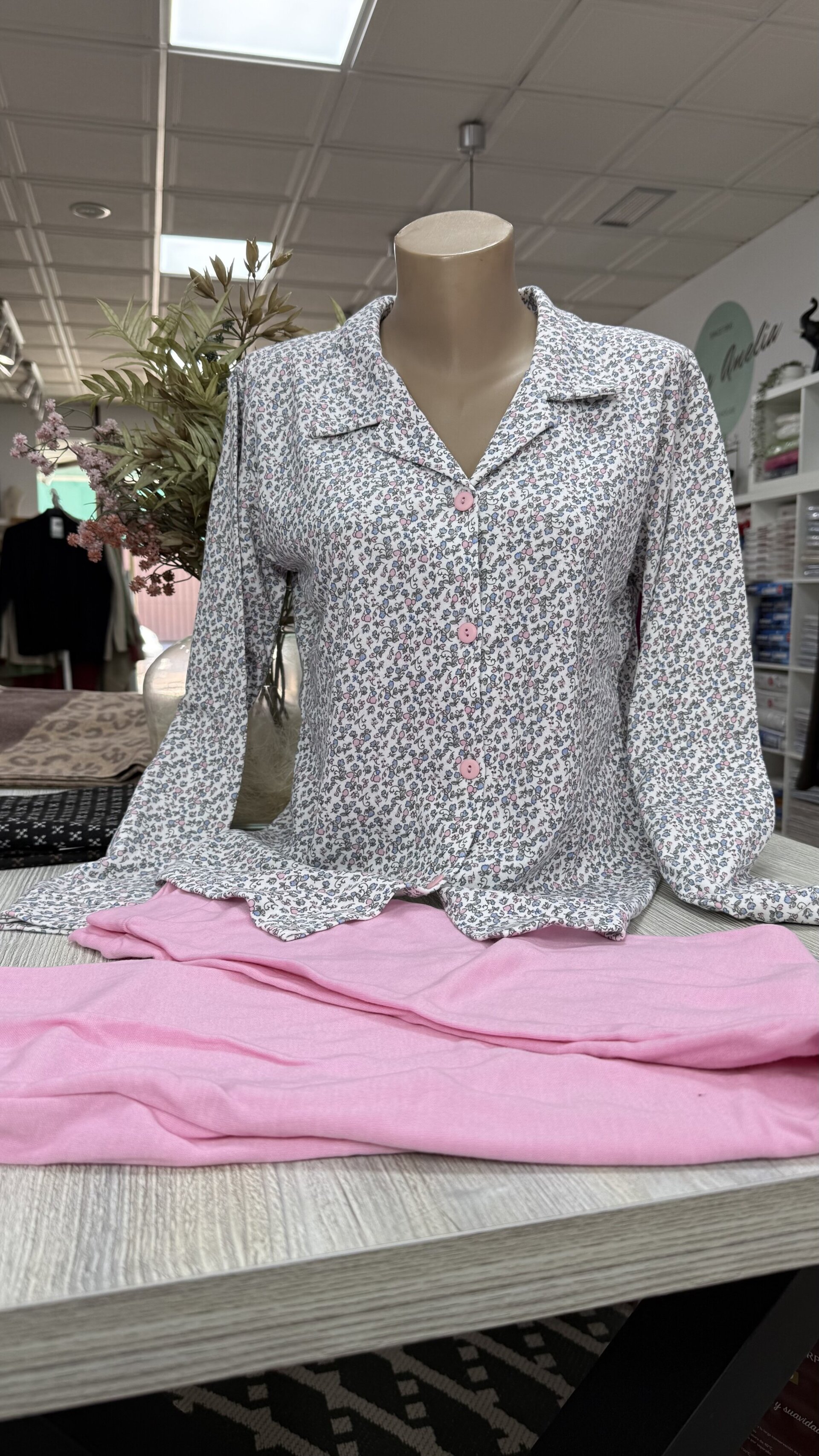 Pijama Flor Abierto - 1