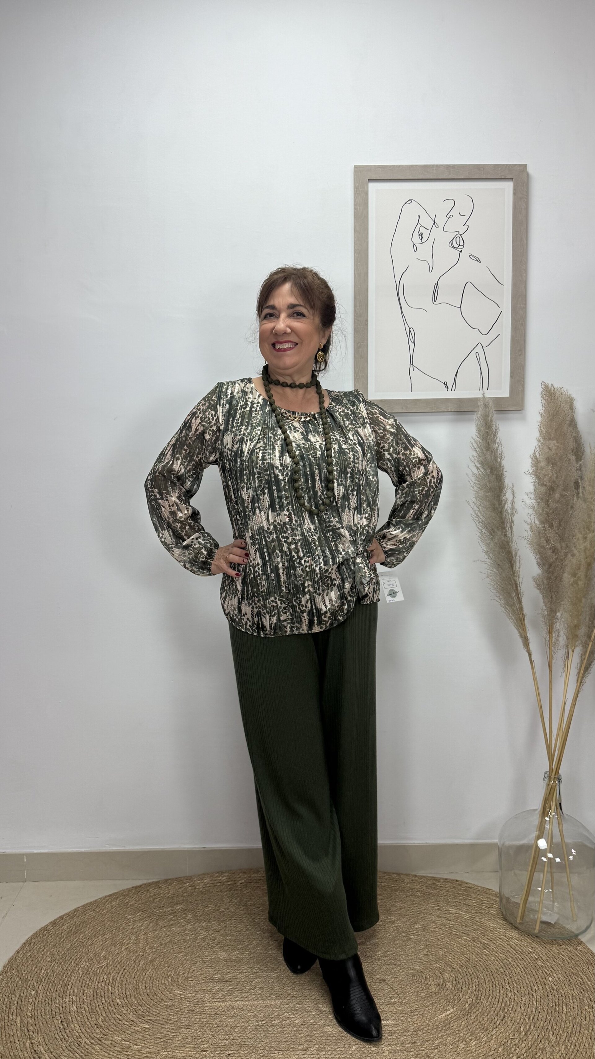 Blusa Cadenas Verde - 1