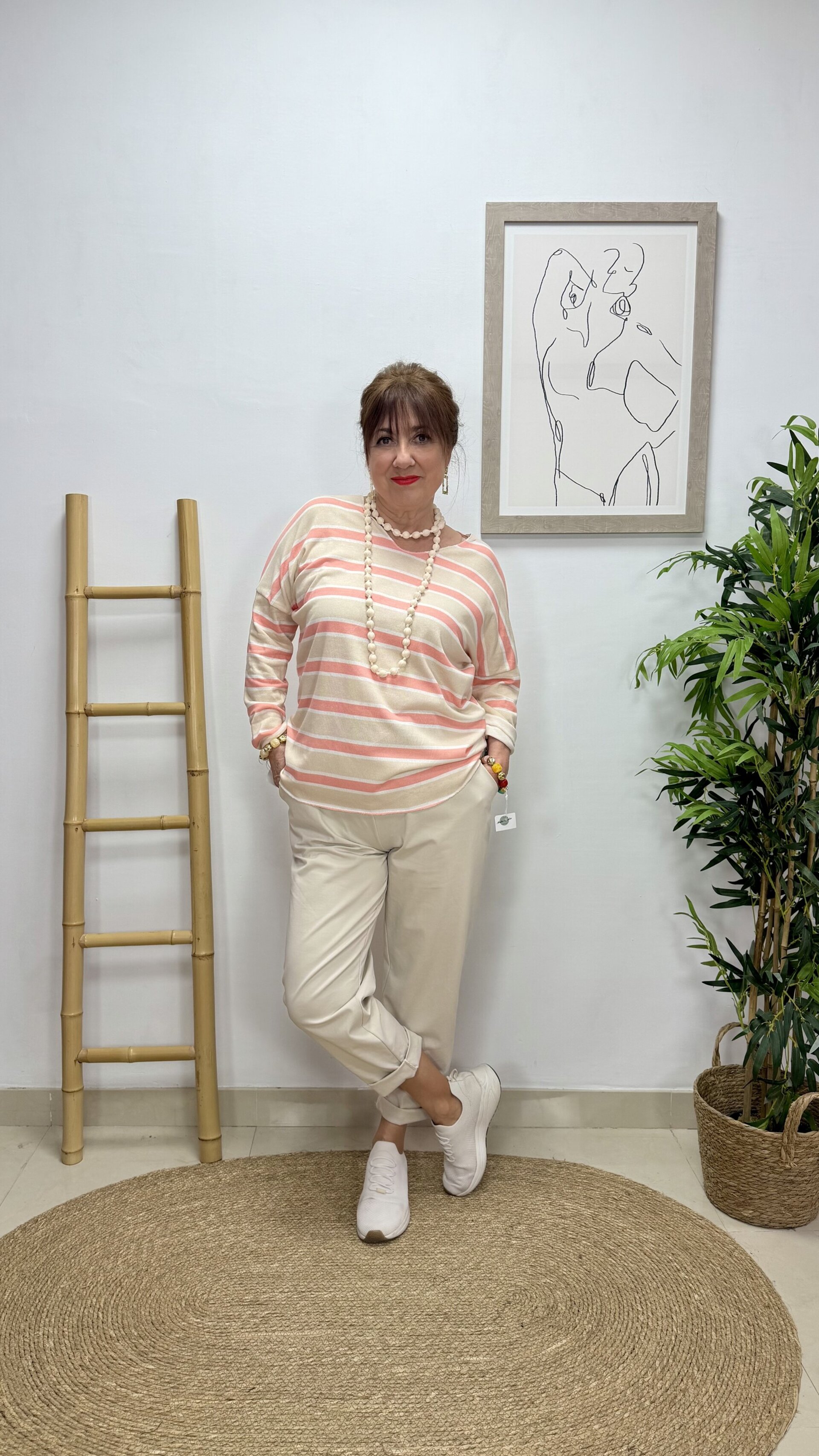 Pantalón Alfa Beige - 2