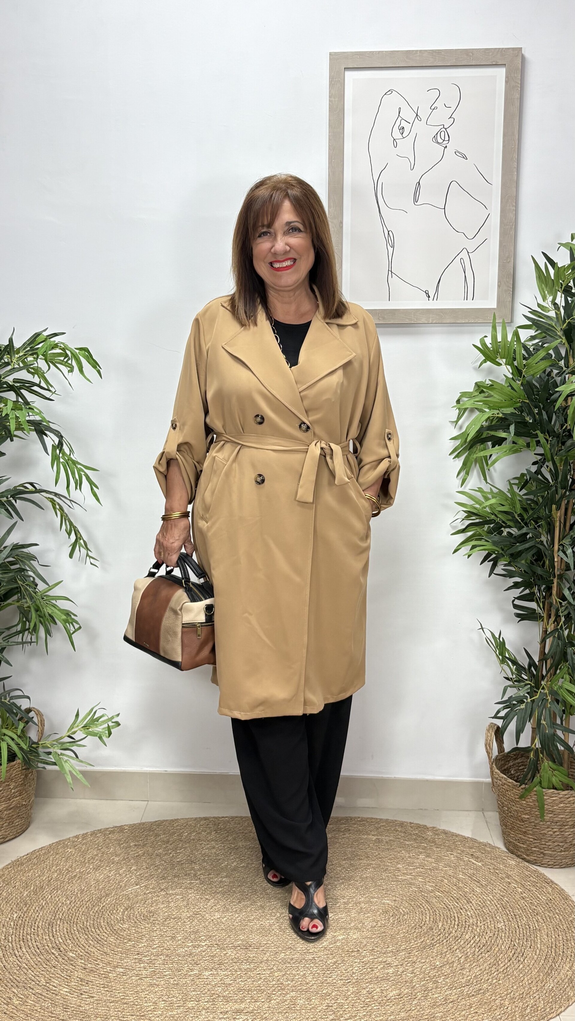 Gabardina Robin Camel - 1