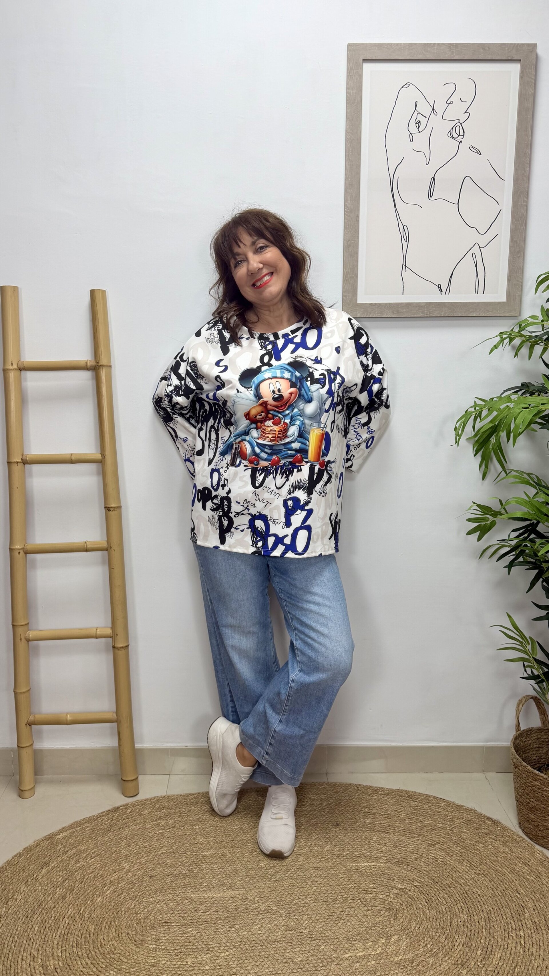 Sudadera Mickey Dormilón - 1