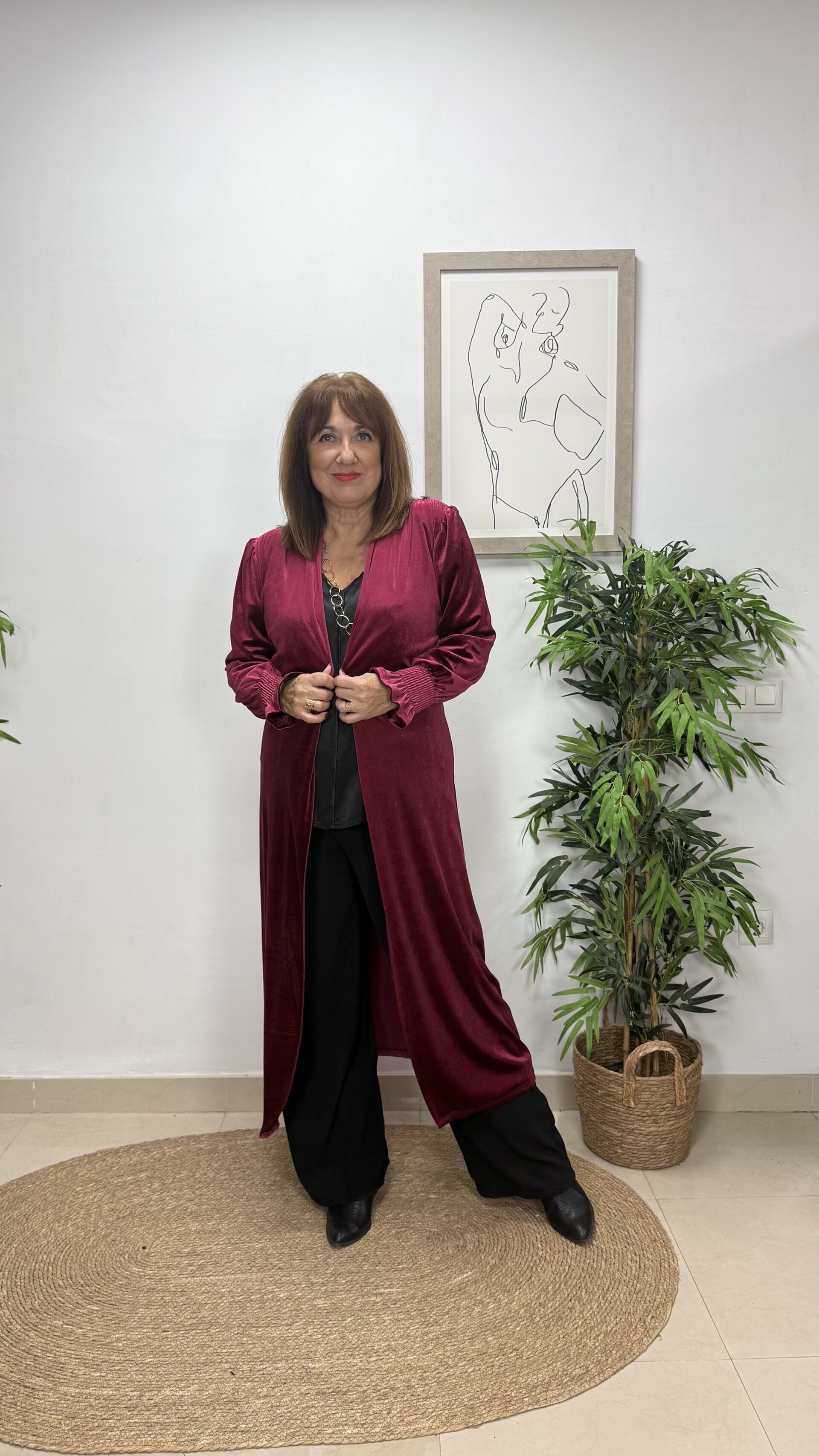 Abrigo Terciopelo - 1