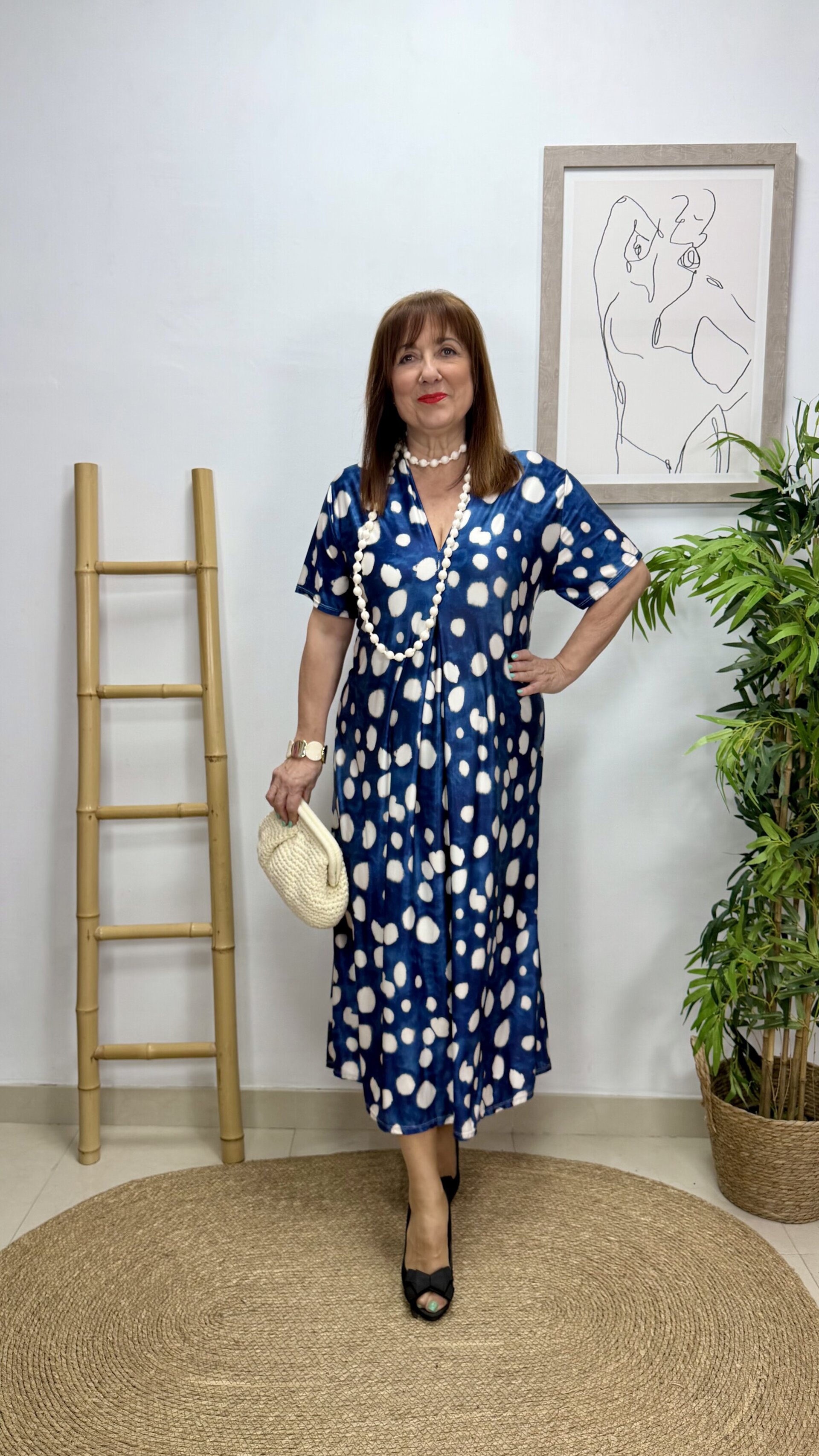 Vestido Roge Azul - 2