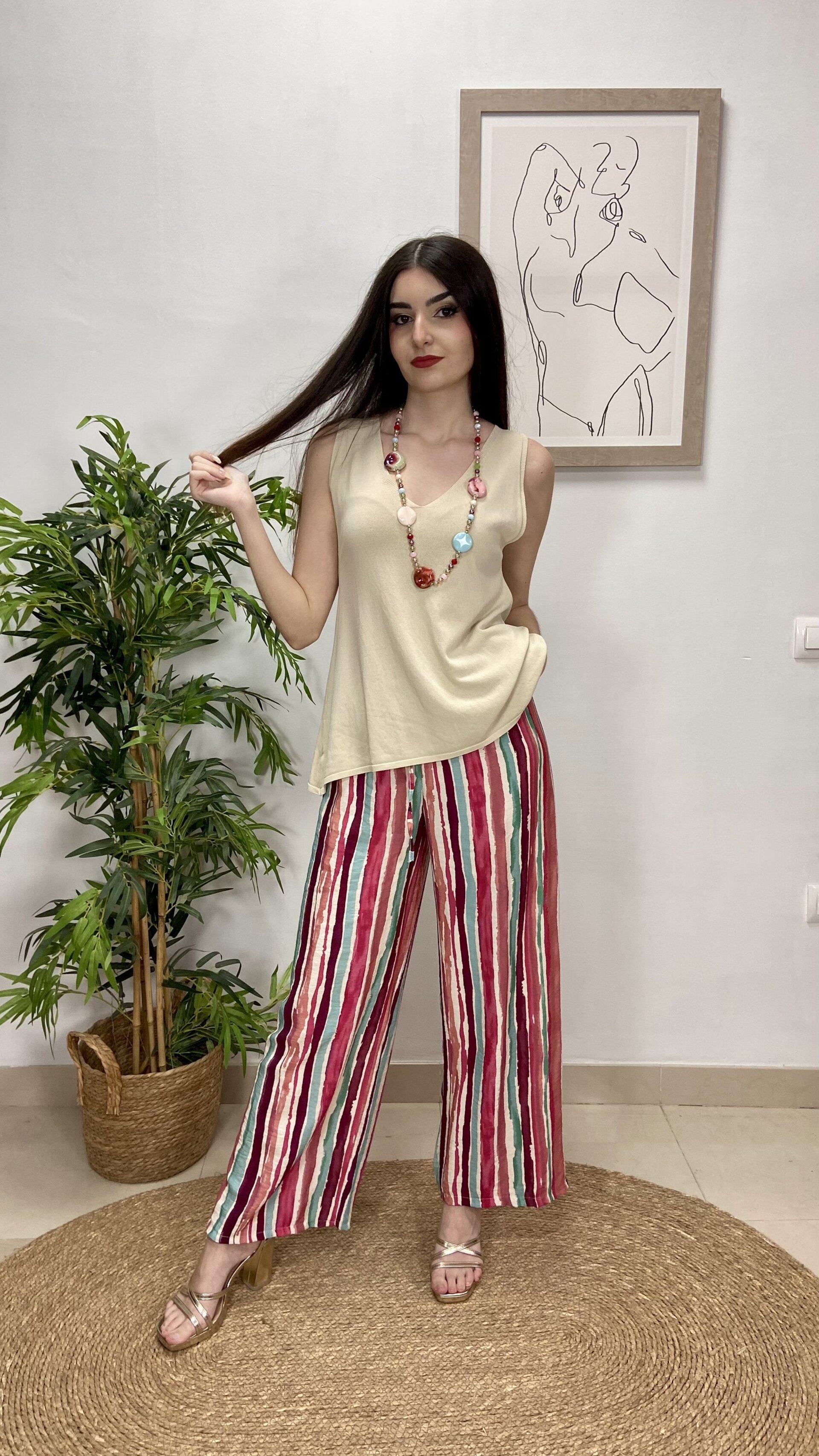 PANTALÓN RAYADO - 4